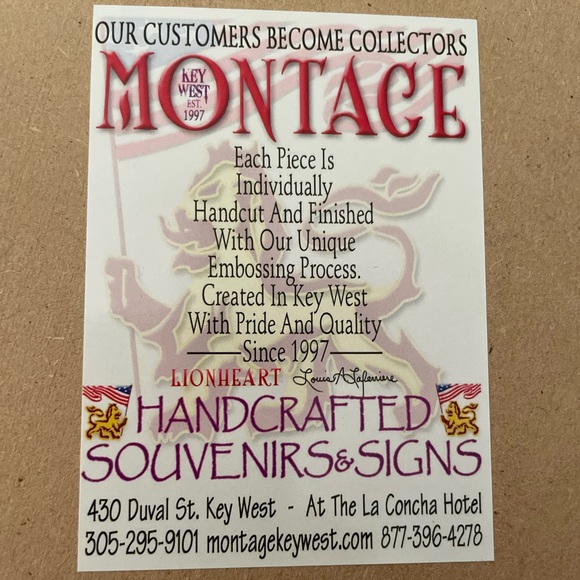 Welcome to Mallory Square Sign 🌴 original by Montage - Picture 2 of 5